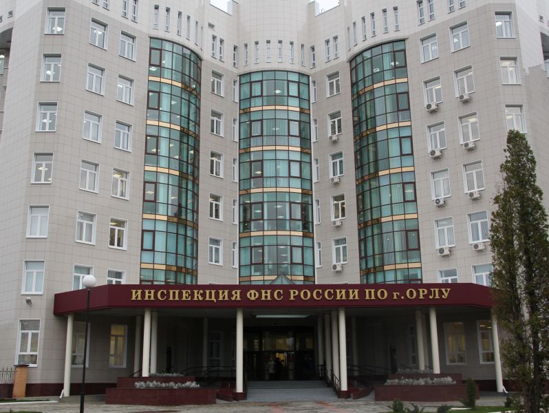 Налоговая орел карта