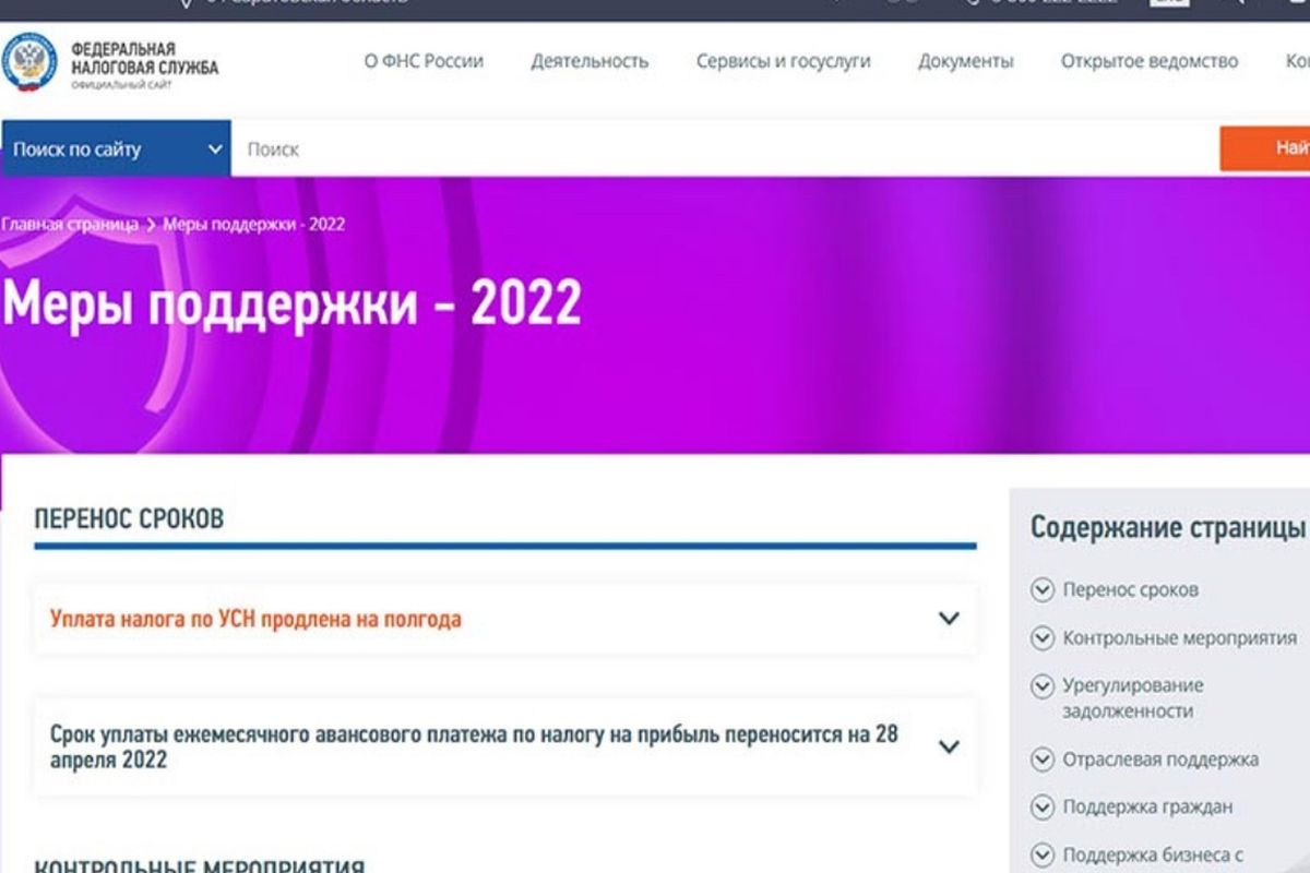 Новосибирцы могут узнать о мерах поддержки бизнеса и граждан на  промо-странице сайта ФНС России | 14.04.2022 | Новосибирск - БезФормата